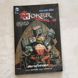 The Joker, Batman graphic novel, the new 52, Death of the Family, comic book